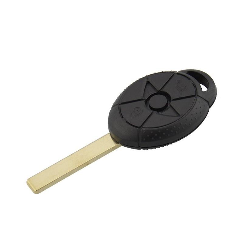 chiave guscio telecomando 2 tasti chiavi auto mini cooper one