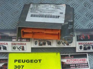 Peugeot 307 9650109480 centralina airbag siemens