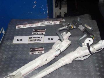 Renault modus dal 2004 al 2007 airbag a tendina lato dx / sx