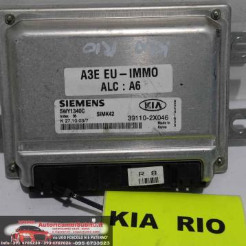 KIA RIO CODICE "5WY1340C" CENTRALINA MOTORE SIEMENS