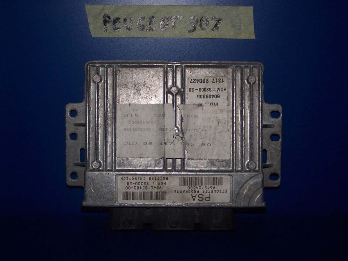 Peugeot 307 1400 bz  21647132-2 centralina motore psa
