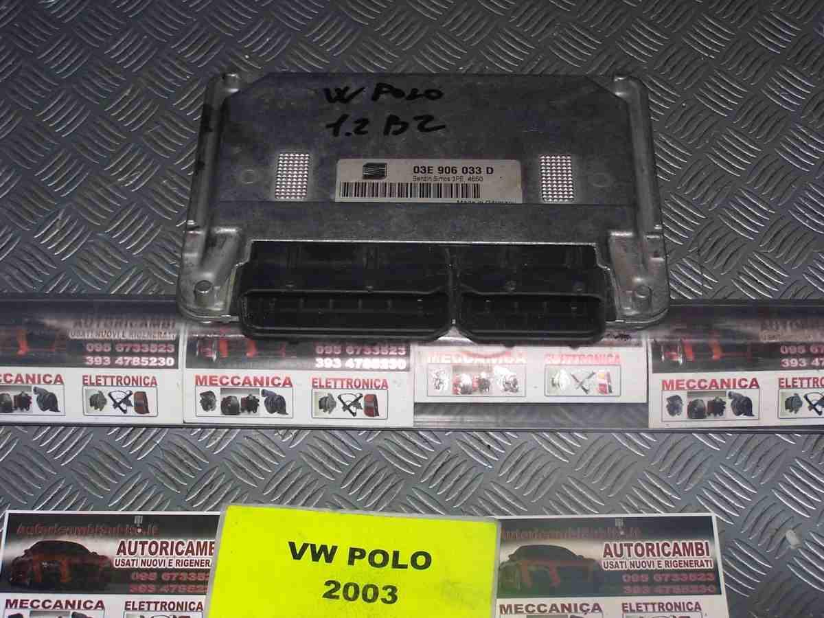 Volkswagen polo 5wp4019205 centralina motore siemens