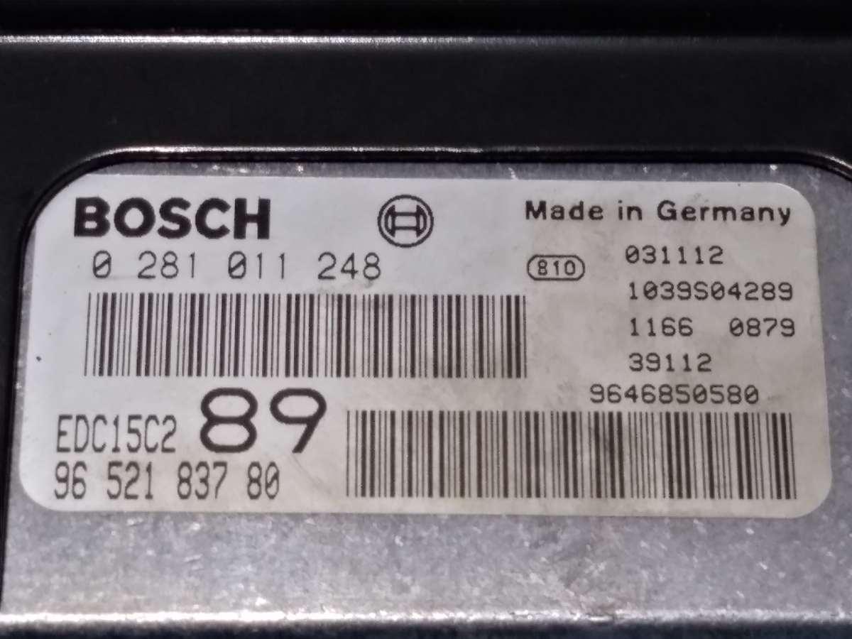 9646850580 CENTRALINA MOTORE PEUGEOT 307 <br />