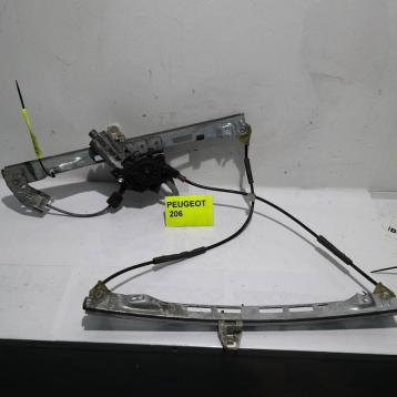 Peugeot 206 dal 2003 al 2007 alzavetro elettrico anteriore dx