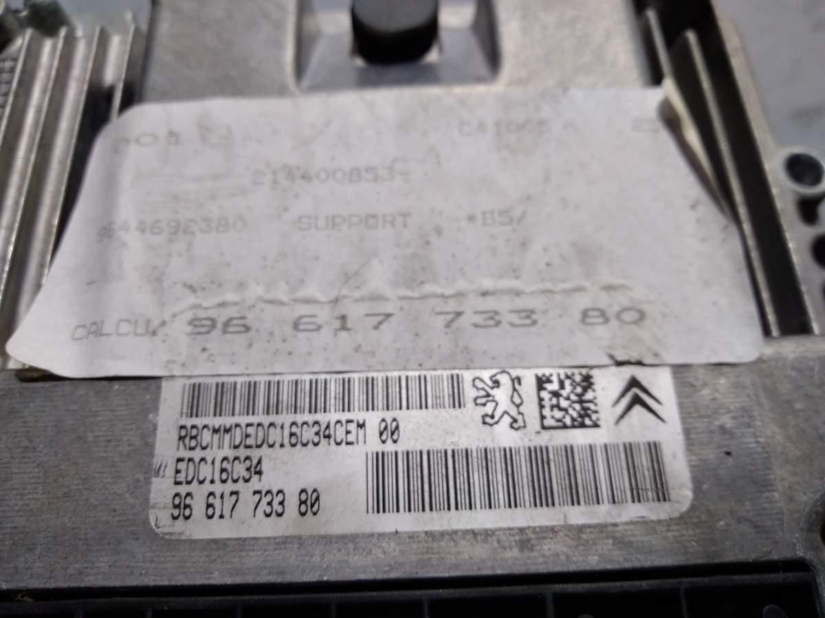 CENTRALINA MOTORE CITROEN C4 1.6 HDI 2007 9661773380<br />