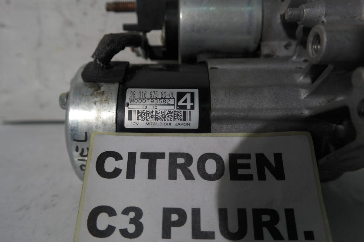 Citroen c3 pluriel 1400 hdi 980166758000 motorino avviamento