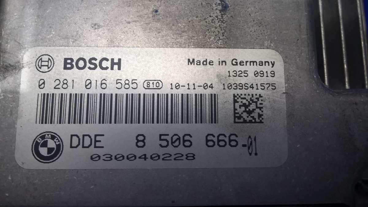 CENTRALINA MOTORE BOSCH  0281016585 MINI ONE D ANNO 2011<br />
