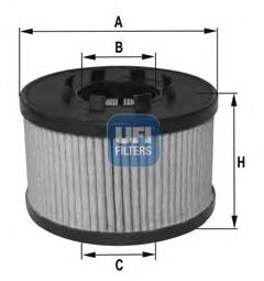 71765460 2504300 filtro olio abarth - subaru - ford - fiat