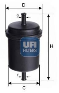 71736101 3151200 filtro benzina  fiat - lancia