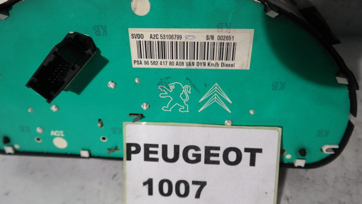 Peugeot 1007 1400 hdi contakm