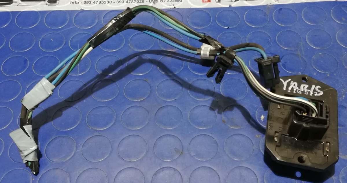 RESISTENZA STUFA TOYOTA YARIS 1.0 BZ 2007 871380K090<br /><br /><br />