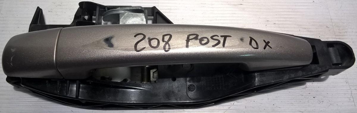 maniglia esterno post dx peugeot 208 9101GH<br />