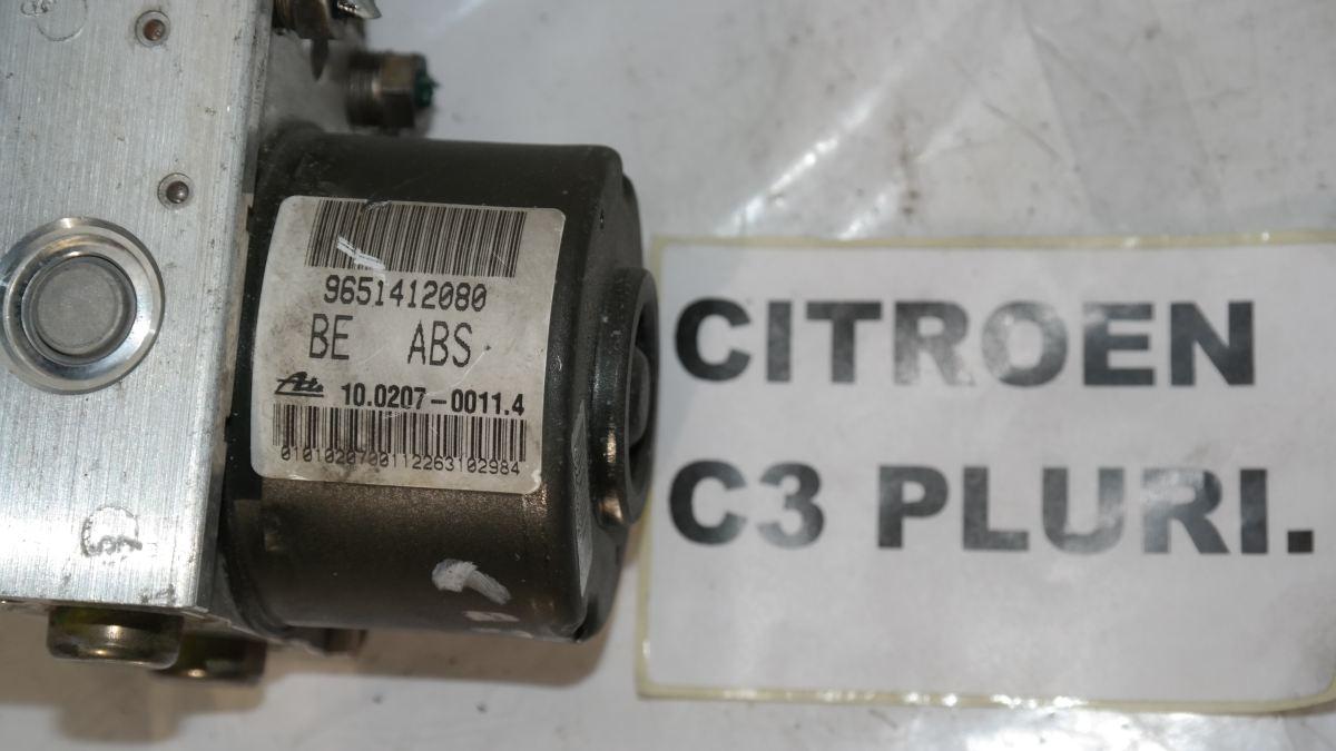 Citroen c3 / c3 pluriel 9651412080 centralina abs ate