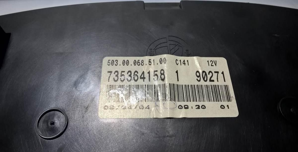 contakm quadro strumenti fiat idea 1300 mtjet 503000685100<br />