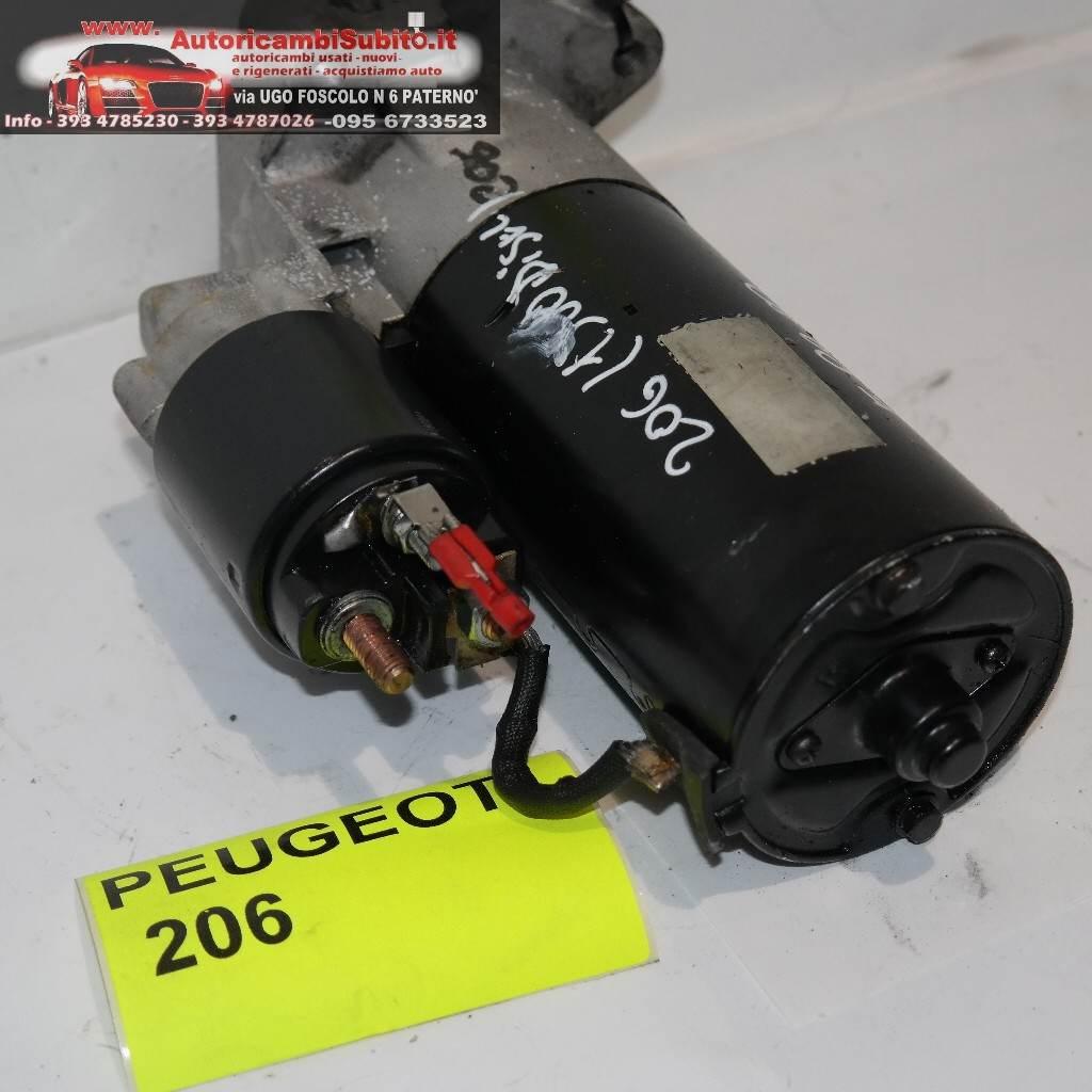 Peugeot 206 dal 2003 al 2007 motorino avviamento