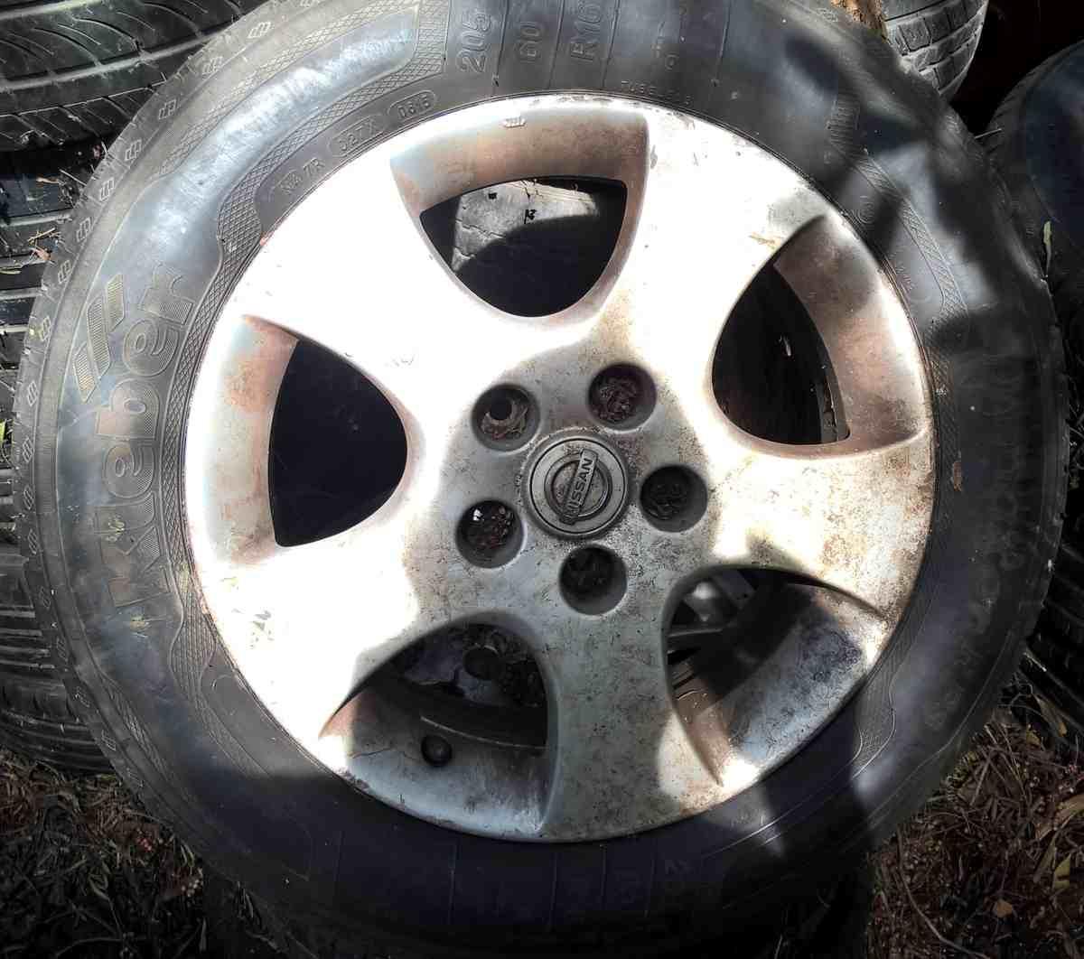 4 cerchi in lega nissan x trail 205-60-16
