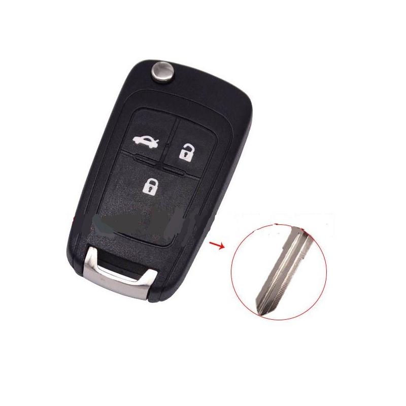 chiave guscio telecomando 3 tasti chiavi auto chevrolet cruze spak aveo