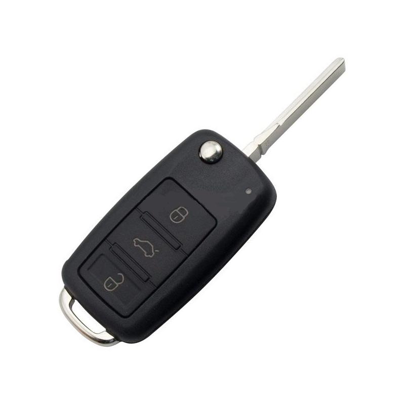 chiave guscio 3 tasti chiavi auto volkswagen up, polo, lupo