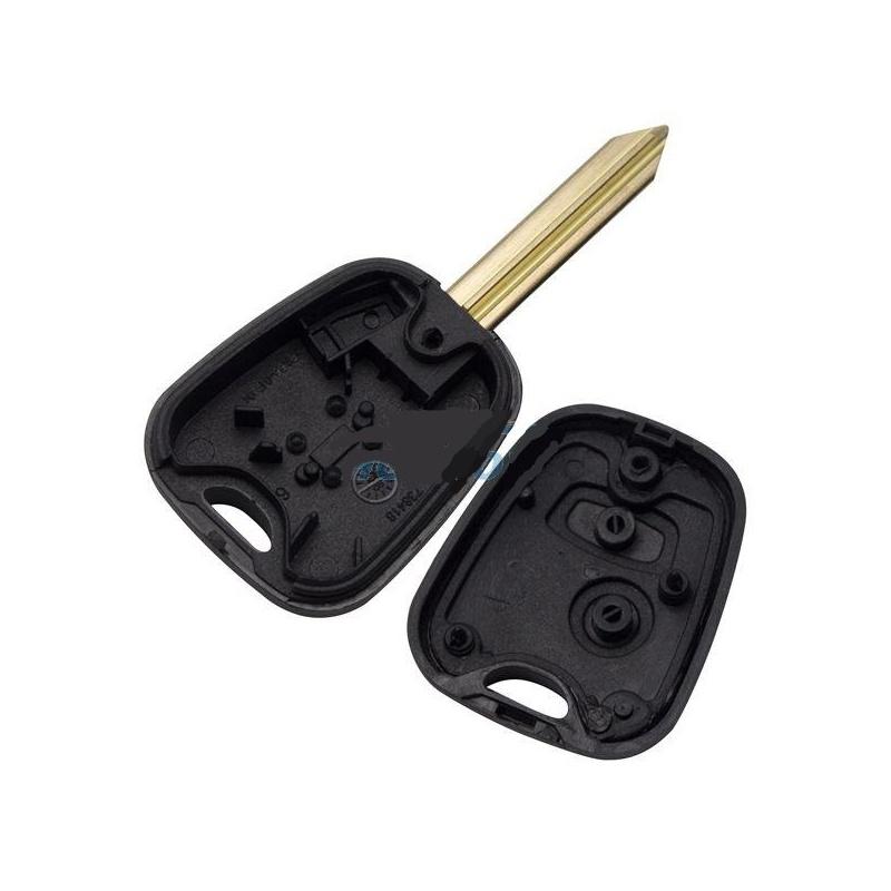 chiave guscio telecomando 2 tasti citroen C1 C2 C3 C4 C5