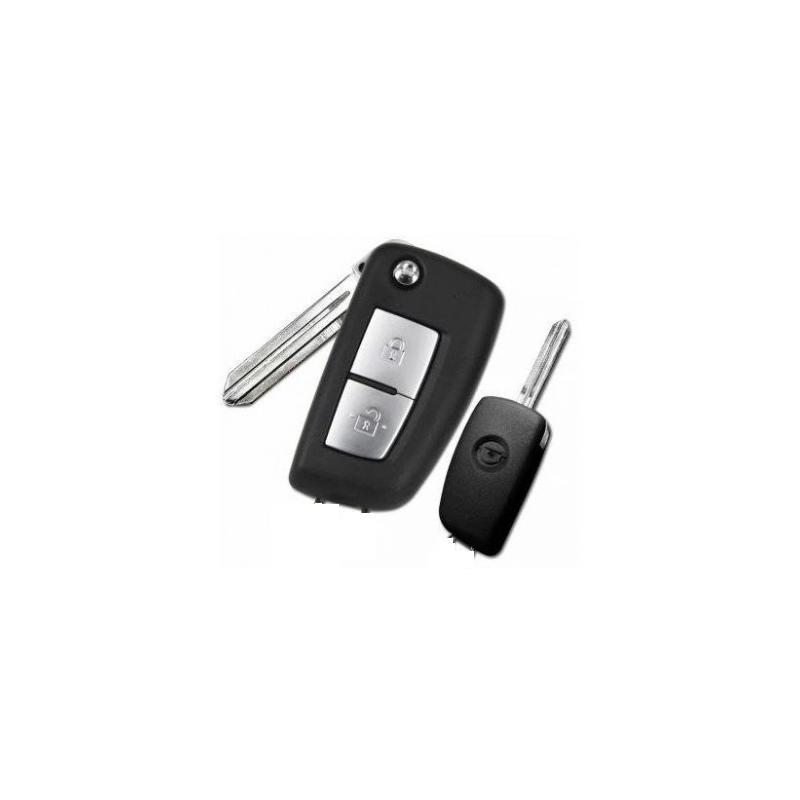 guscio chiave telecomando 2 tasti chiavi auto nissan qashqai x-trail juke note