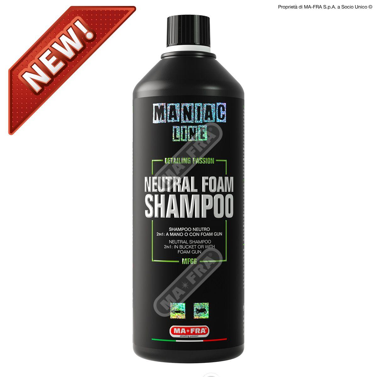 Mafra maniac line shampoo neutral foam auto moto