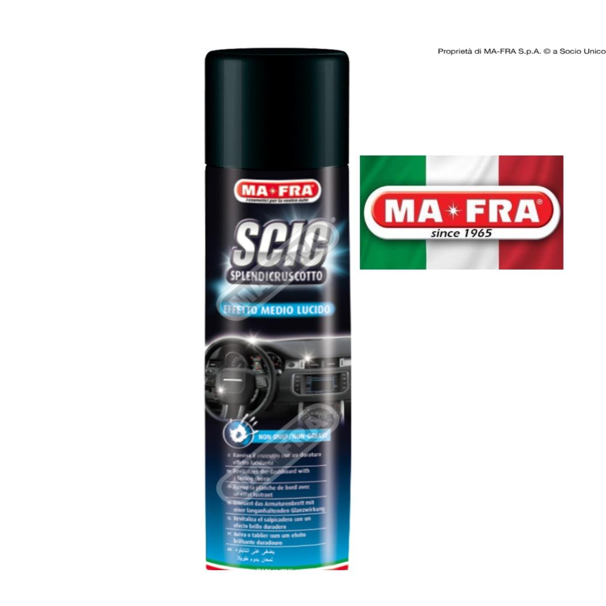 Mafra scic rinnova e protegge il cruscotto  per auto e moto medio lucido