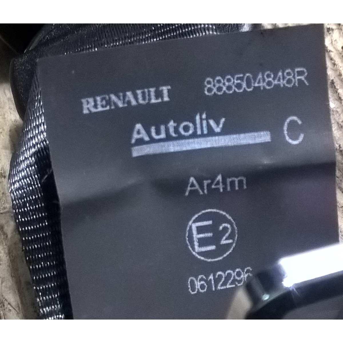 cintura di sicurezza post centrale dacia logan mcv 2020 888504848r