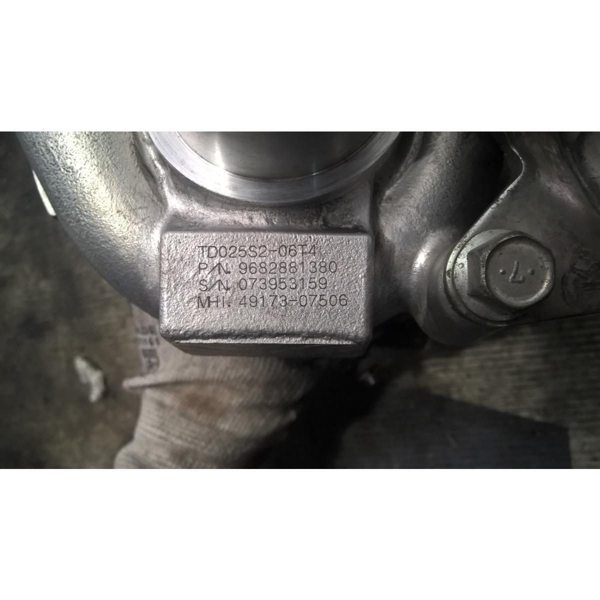 turbina ford fiesta 1.6 tdci 2007 td025s206t4