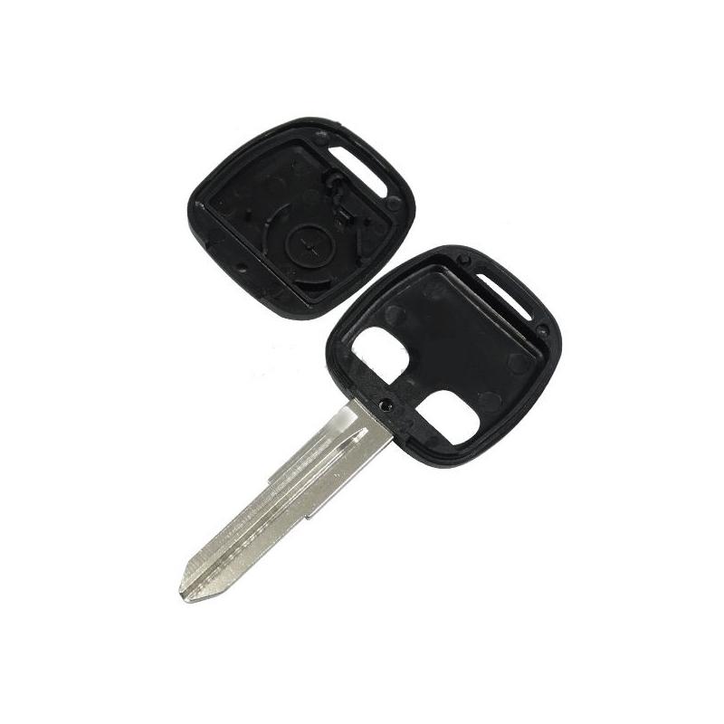 chiave guscio telecomando 2 tasti chiavi auto mitsubishi galant lancer outlander l200