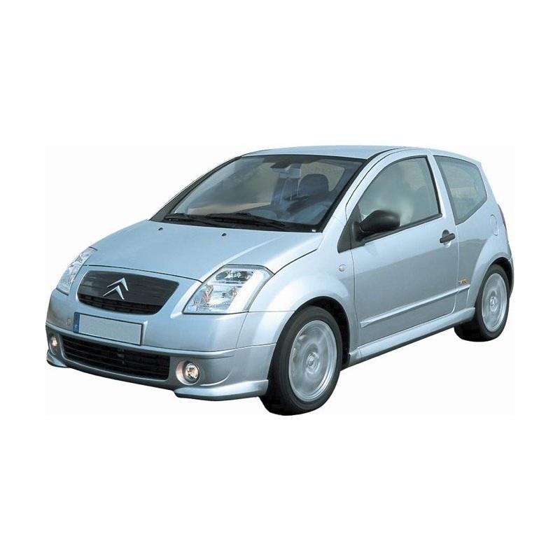 chiave guscio telecomando 2 tasti citroen C1 C2 C3 C4 C5