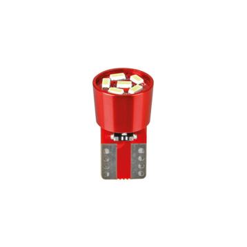 Led series - 6 led smd - (t10) - w2,1x9,5d - 12v - scatola - bianco - doppia polarità - resistenza incorporata