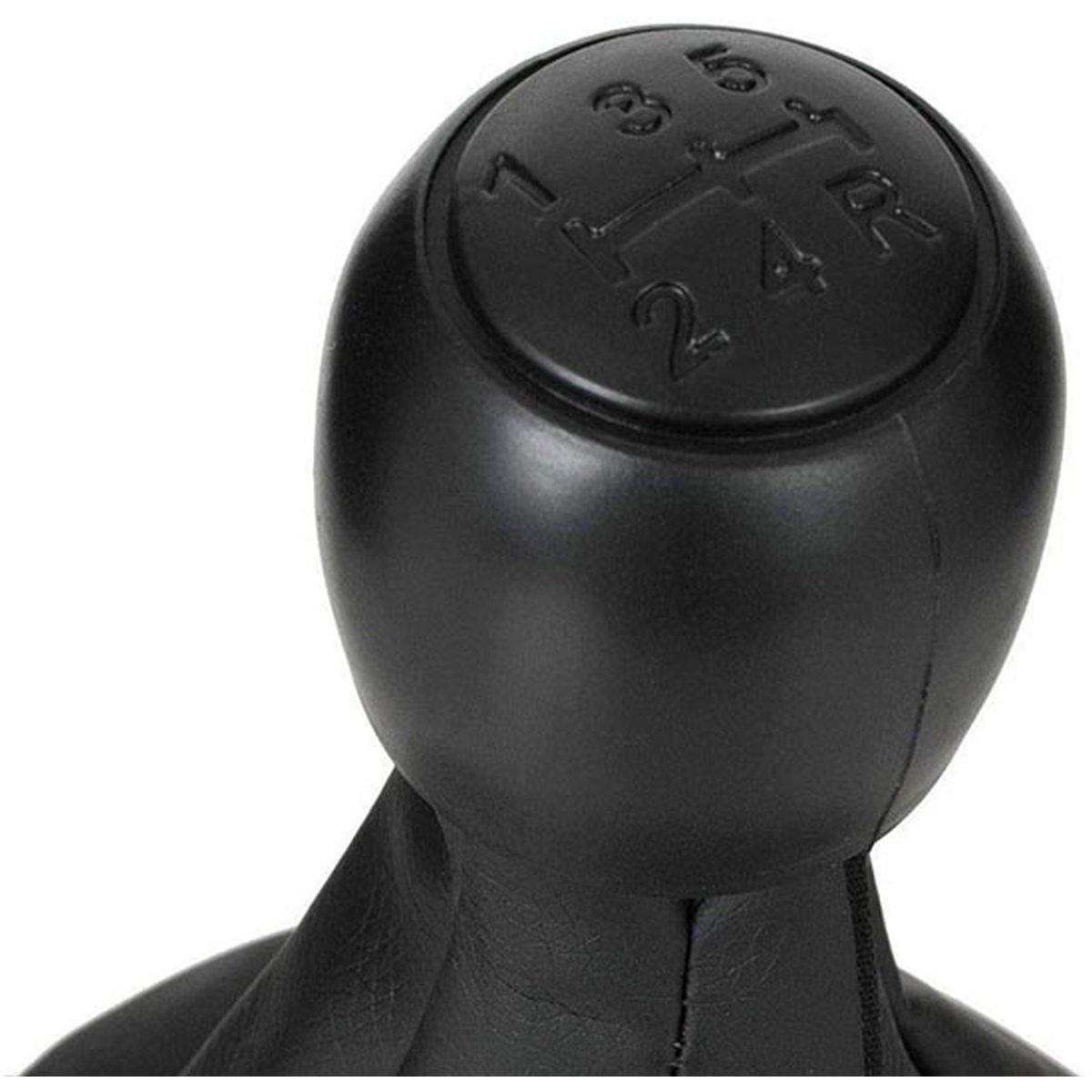 cuffia+pomello fiat panda 2003-2011 5 marce nero