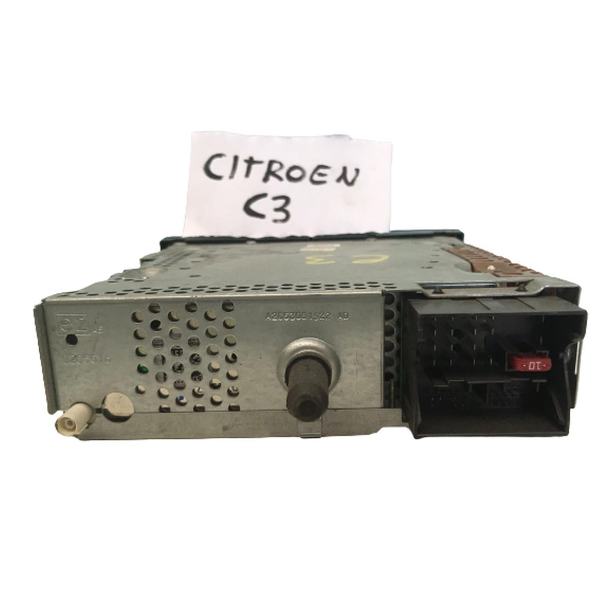 autoradio citroen c3 dc13477