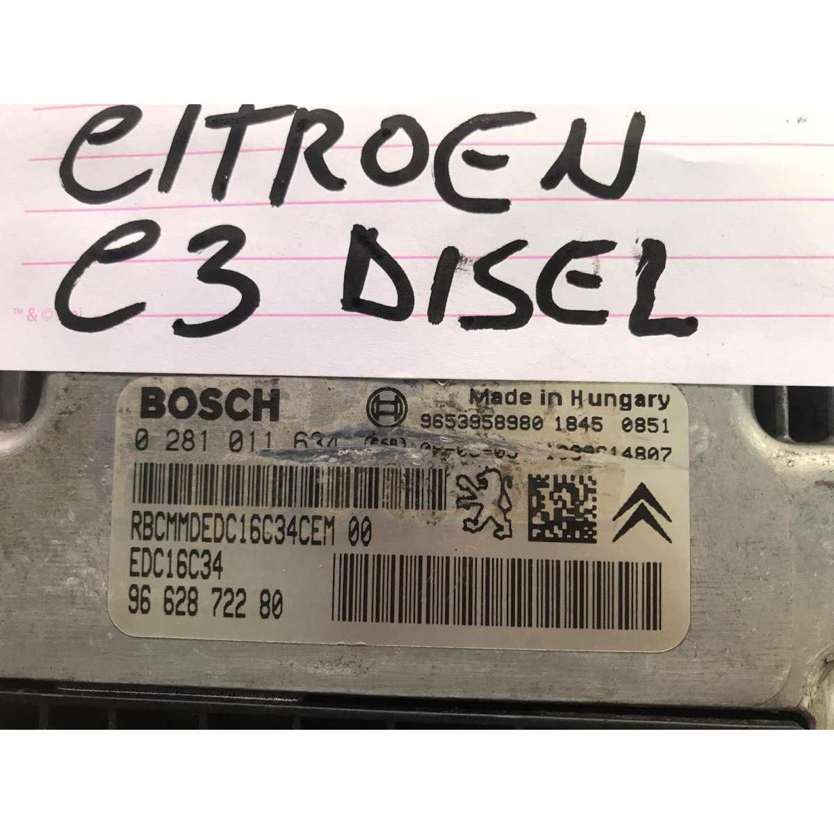 kit accensione citroen c3 1.6 hdi 0281011634