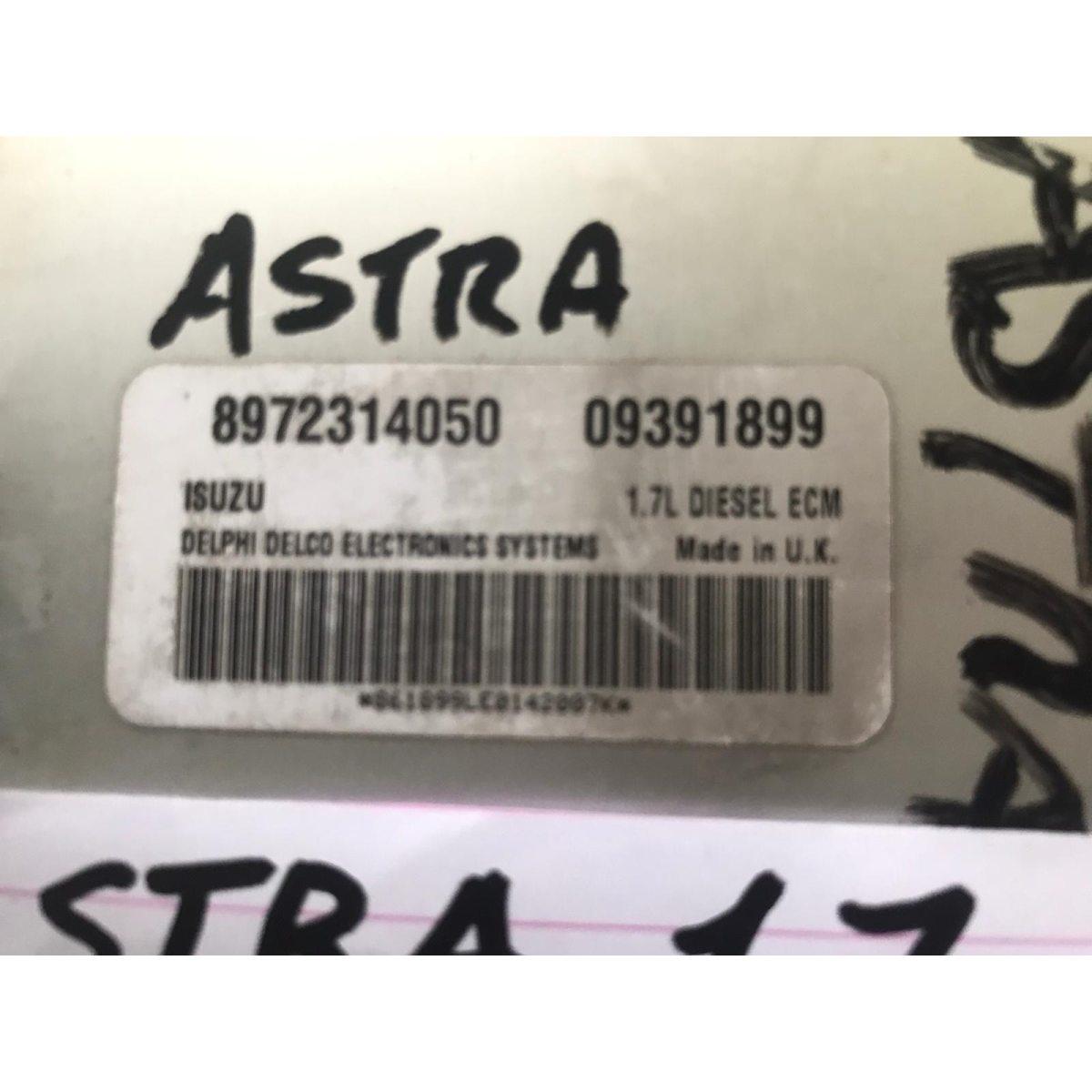 centralina motore opel astra g 1.7 dti 09391899