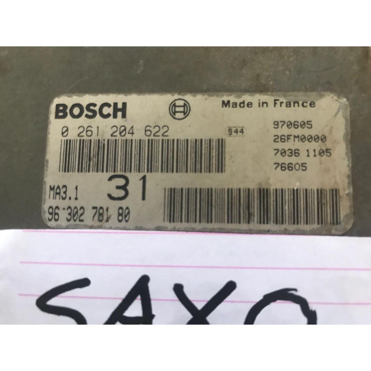 centralina motore citroen saxo 0261204622