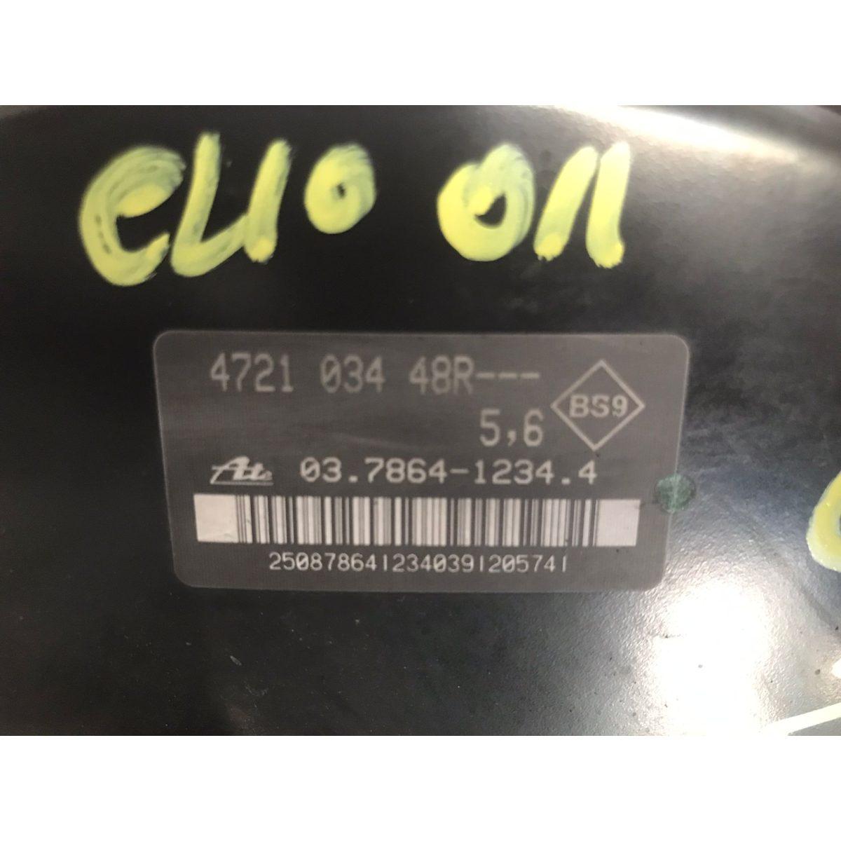 pompa freno con servo renault clio 2011 1.5 dci 472103448r