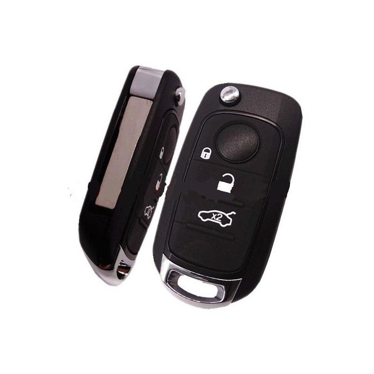 Radiocomando 3 tasti Fiat 500 x 500L Tipo megamos aes