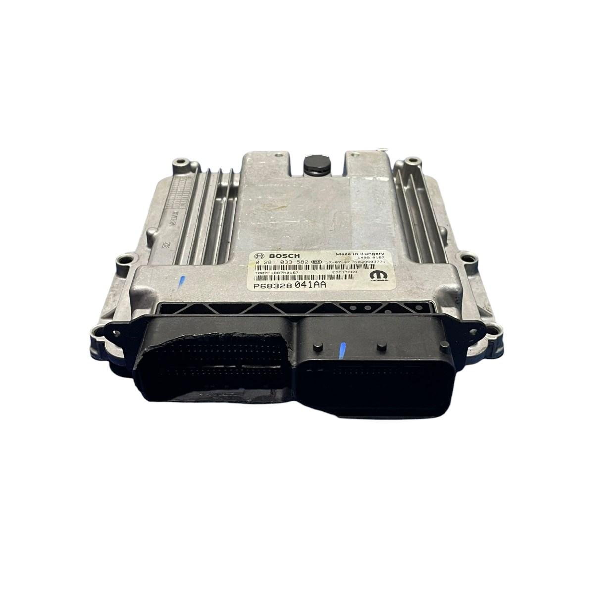 centralina motore jeep compass dal 2016 2.0 mtjet 0281033582 P68328041AA ricondizionata vergine