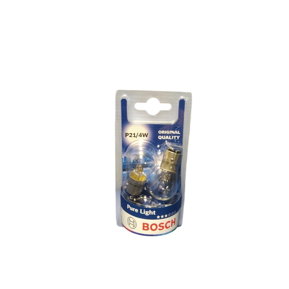 Bosch lampadina 12v  p21/4w baz15d