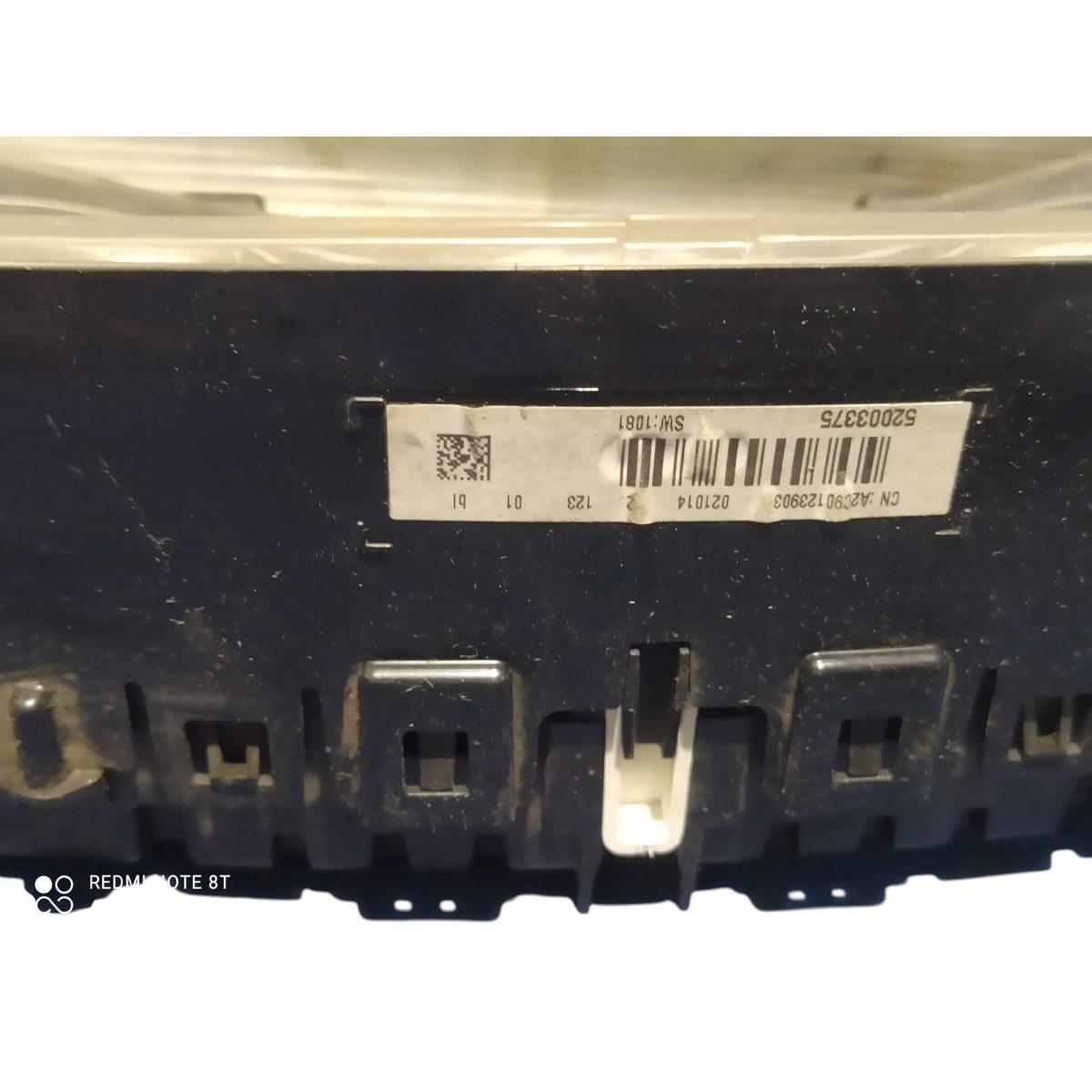 quadro strumenti  fiat 500l  52003375<br /><br /><br />