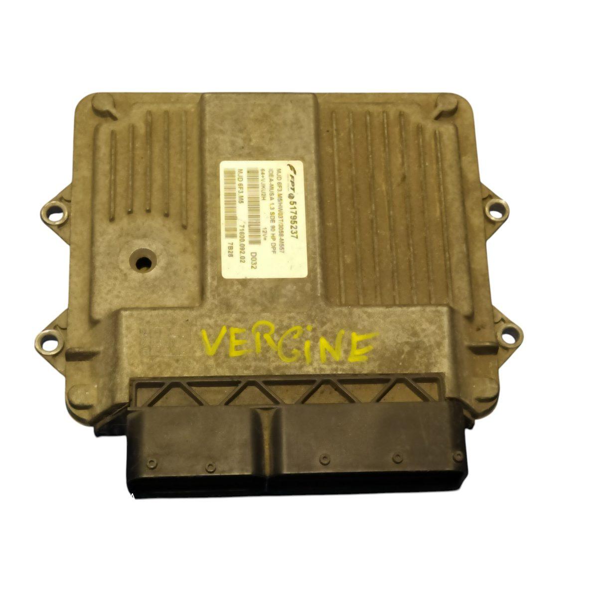 centralina MOTore   fiAt Idea   51795237<br /><br /><br />