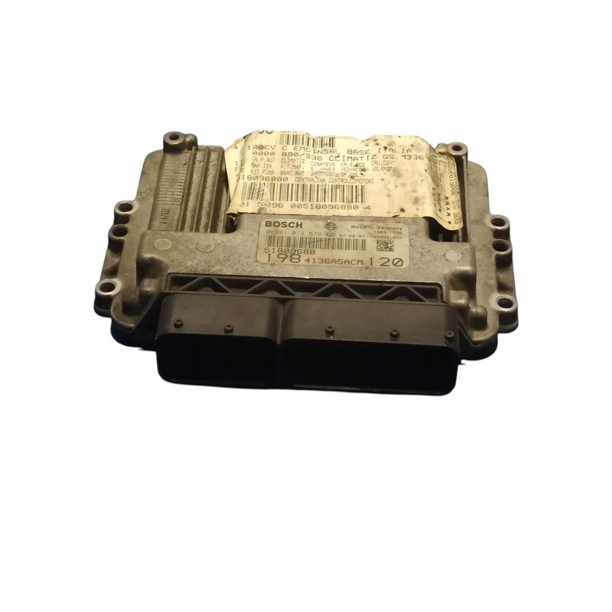 Centralina  motore  fiat  bravo 2  serie  0281013579