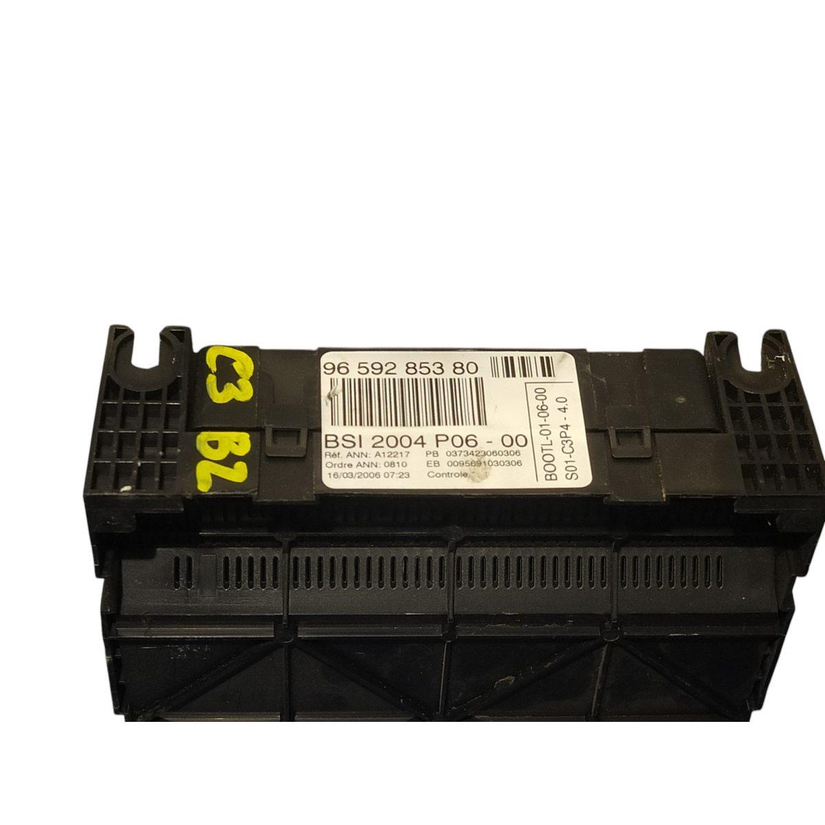 Kit  accensione  citroen c 3 bz  sw9661700480