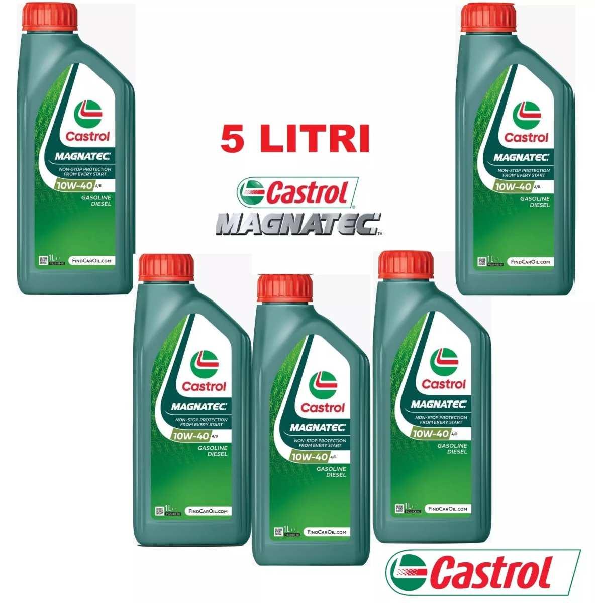 5 litri OLIO MOTORE ORIGINALE CASTROL MAGNATEC DIESEL 10W-40 B4