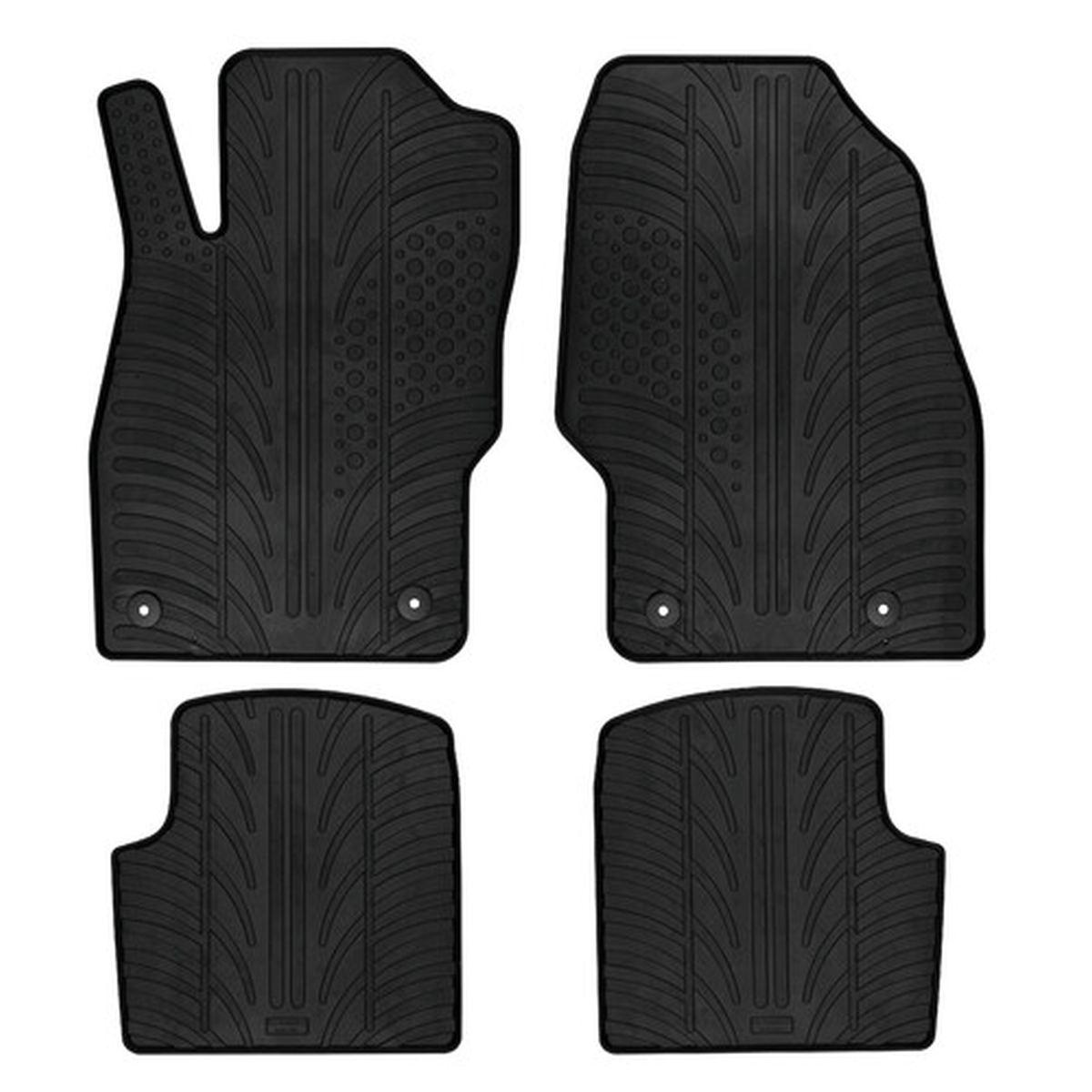 98892 Set tappeti su misura in gomma - compatibile per Iveco Daily (06/14>)