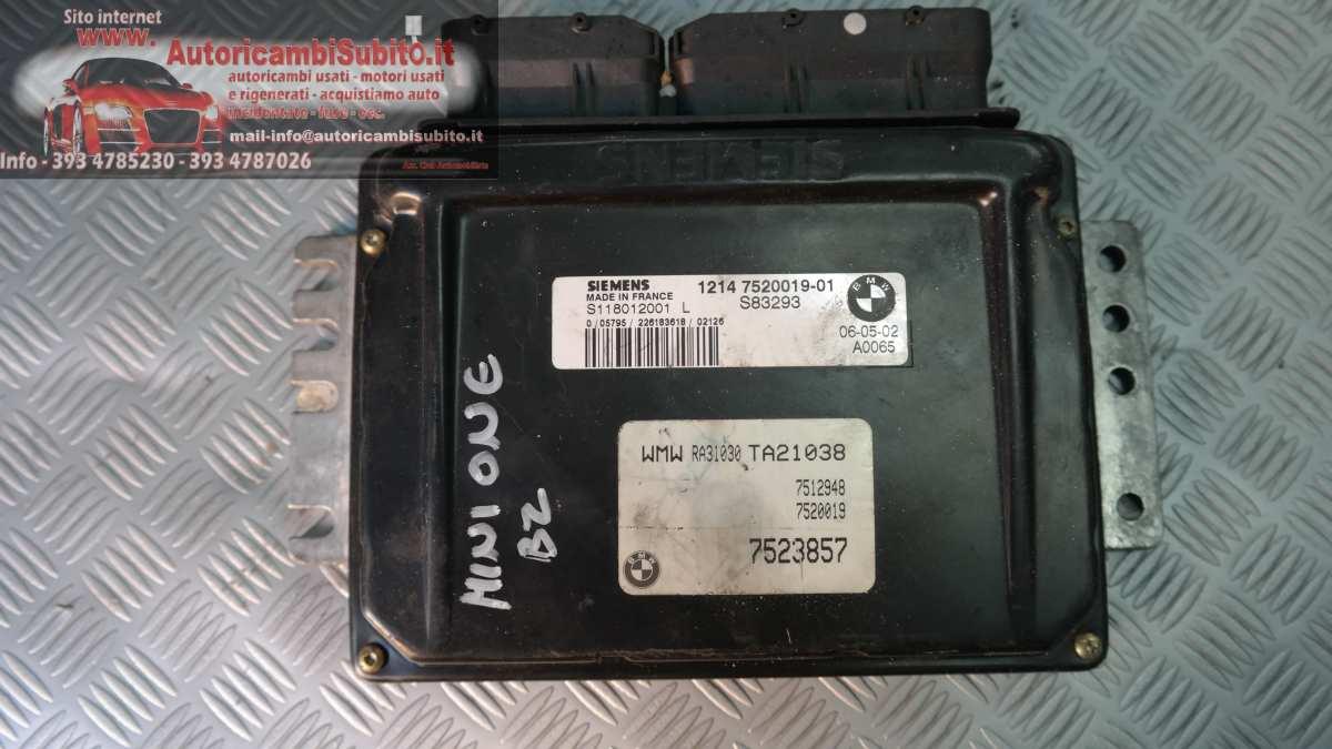 Mini cooper one 1600 bz centralina motore