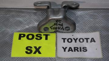 Toyota yaris cerniera porta posteriore sx