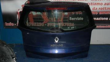 Renault megane dal 2002 al 2008 portellone posteriore