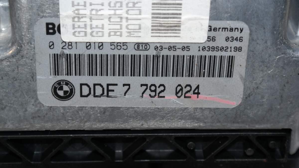 Bmw 320 codice: 0281010565 centralina motore bosch
